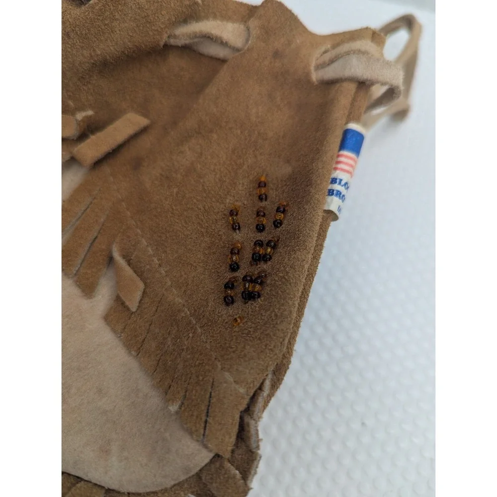 Bloom Brothers Suede Bag‎ 6 Inch USA Cherokee NC